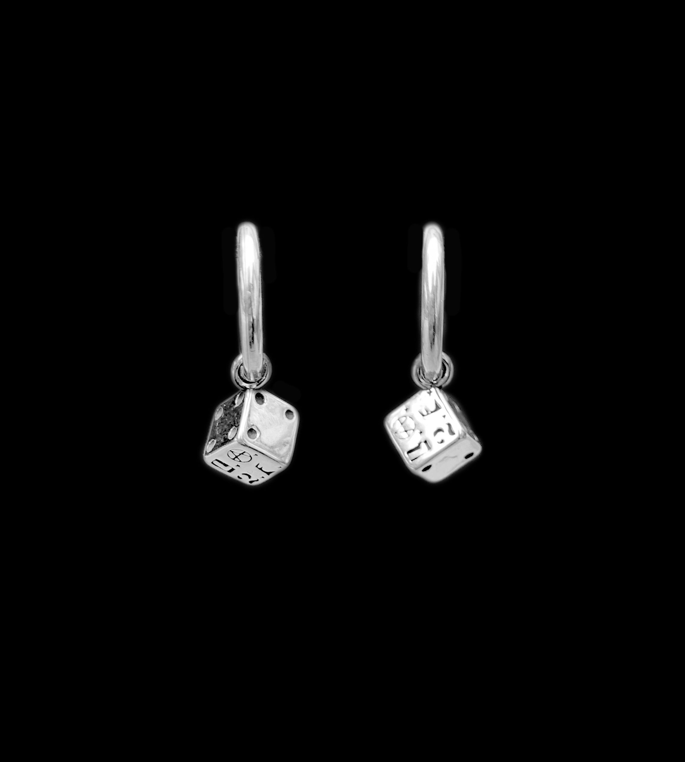 Disorder Dice Earrings Lesser of 2 Evils