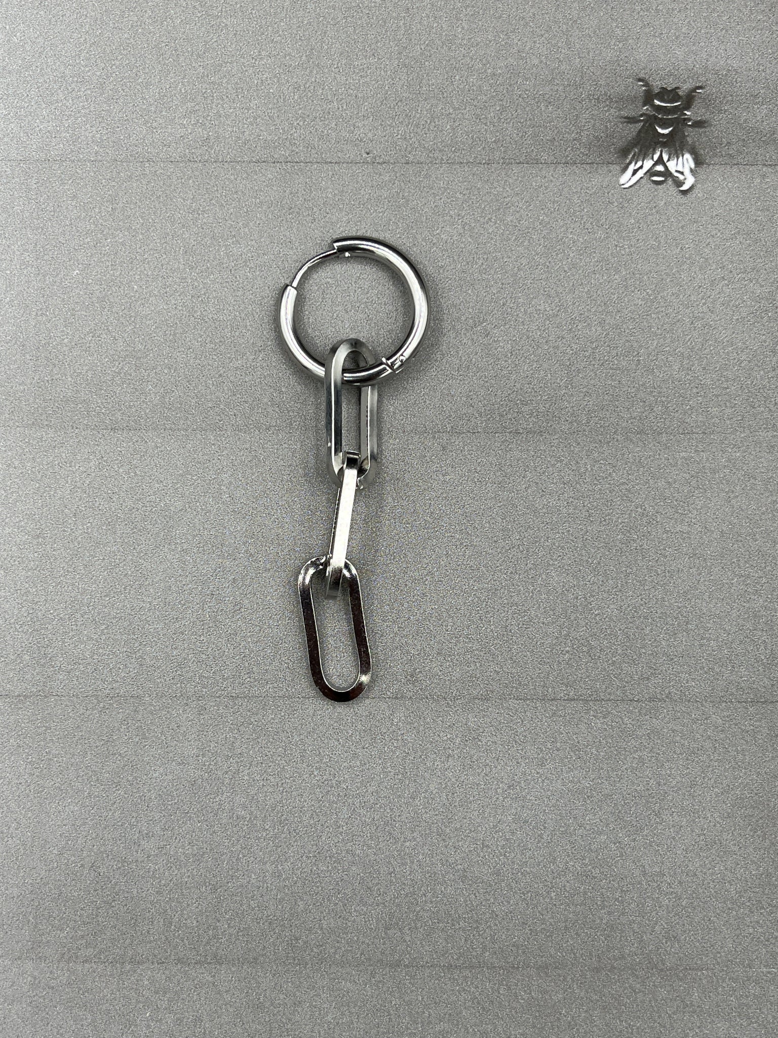 Sample Chain Single Earring #03