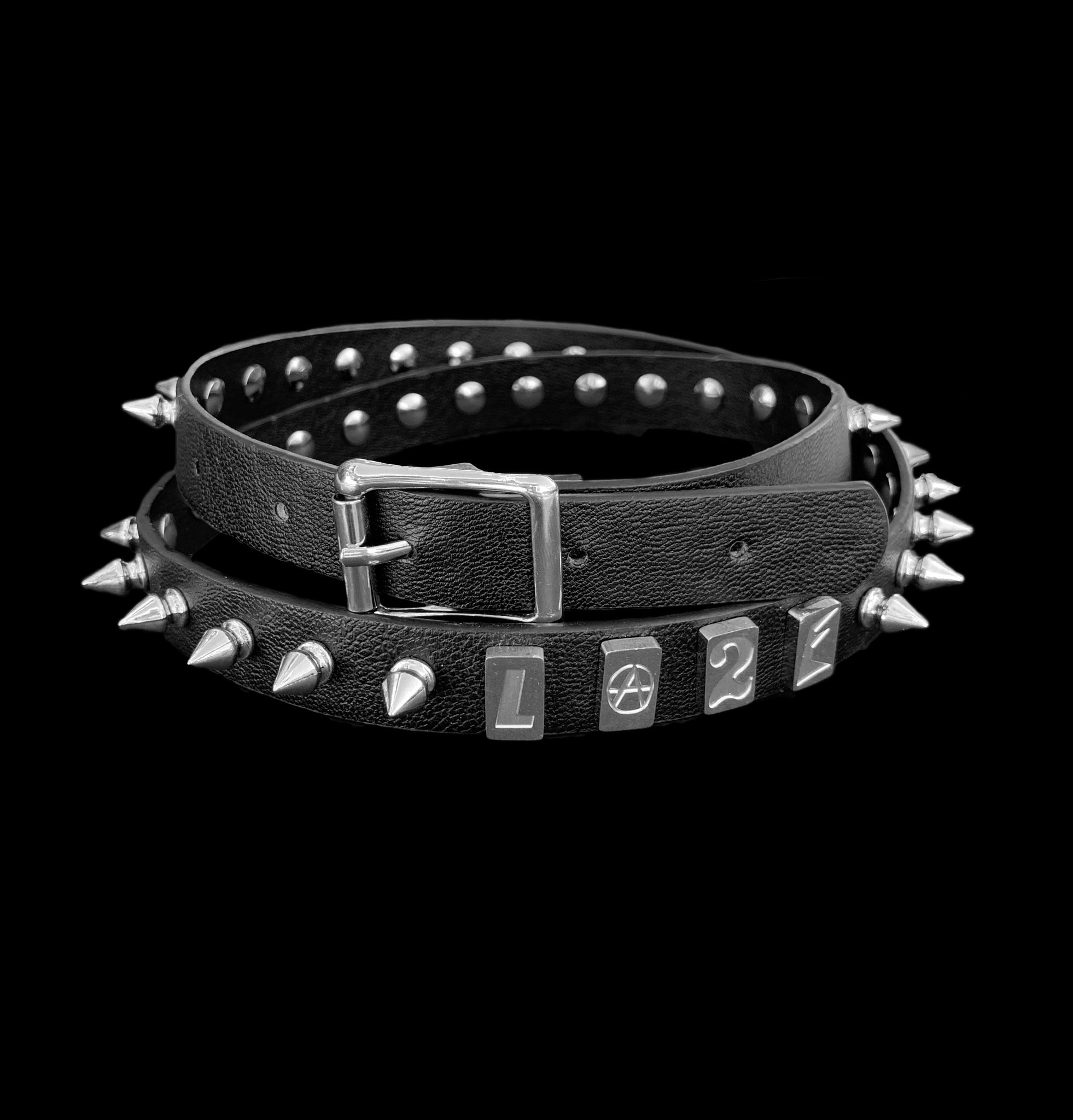 Single Row Spike Belt L. 34-38" Single Row Spike Belt L. 34-38"