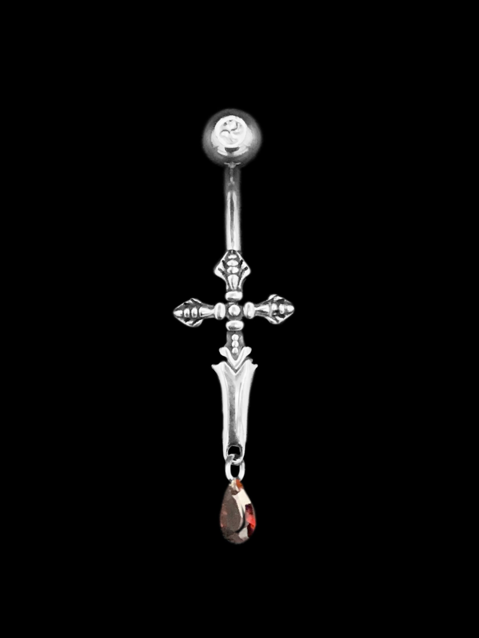 Soft Dagger Belly Ring